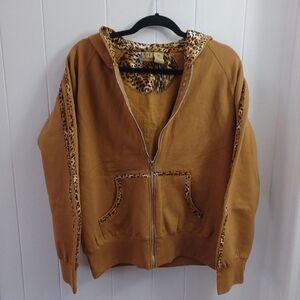 RYD Collection Animal Print Hoodie